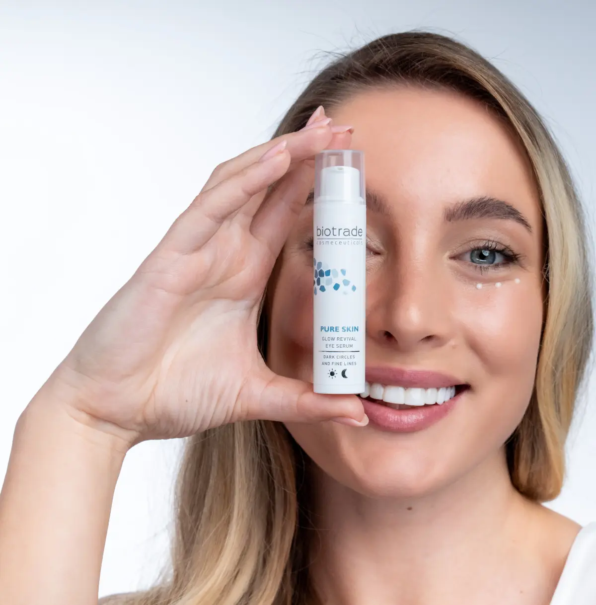 Pure Skin озаряващ околоочен крем - серум против бръчки и тъмни кръгове, 15 мл - Image 4