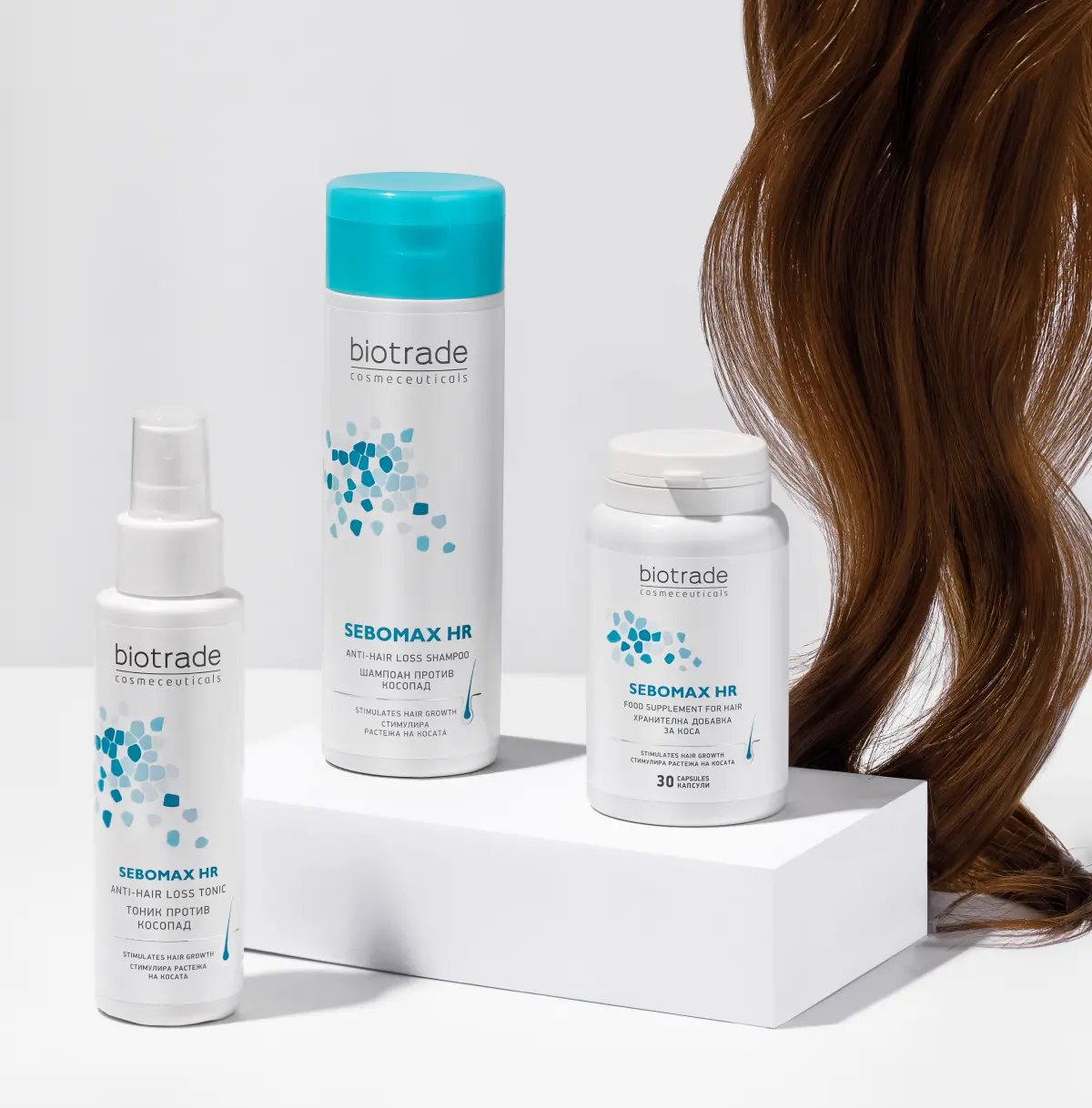 Sebomax Hair Regrowth шампоан против косопад, 200 мл - Image 3